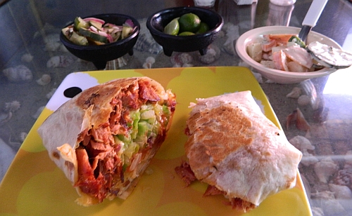 marlin burrito in Puerto Vallarta