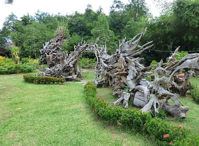 dragon sculpture Thailand near Trang